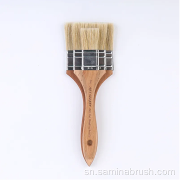 Eco-hushamwari flat bristle brashi yakaiswa